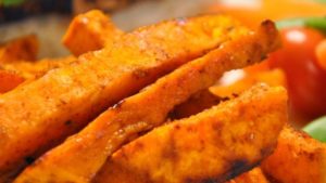 How To Make Spicy Baked Sweet Potato Fries