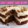Easy carrot cake Recipe